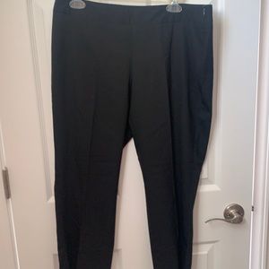 Banana Republic black crop pant
